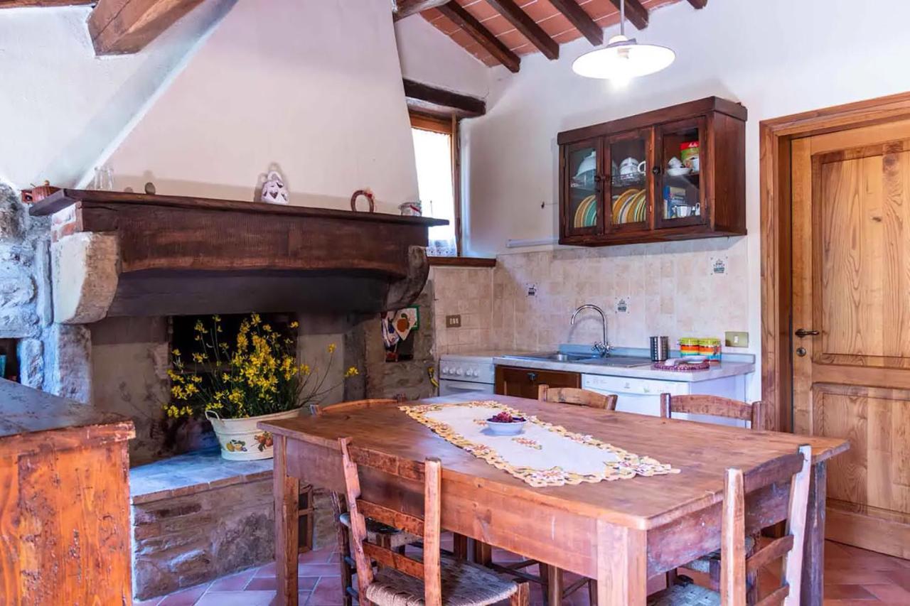 Agriturismo Con Piscina In Toscana, Tribbiano Arezzo Exteriör bild