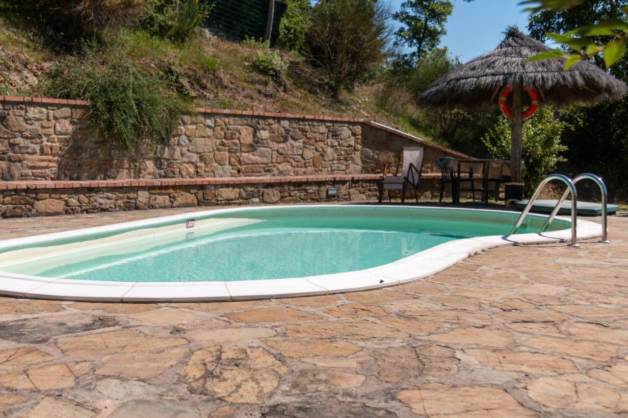 Agriturismo Con Piscina In Toscana, Tribbiano Arezzo Exteriör bild